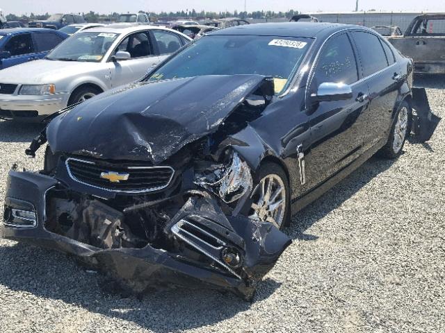 6G3F15RW8EL943385 - 2014 CHEVROLET SS BLACK photo 2