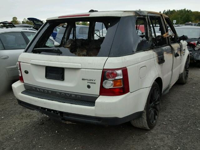 SALSF25496A955728 - 2006 LAND ROVER RANGE ROVE WHITE photo 4