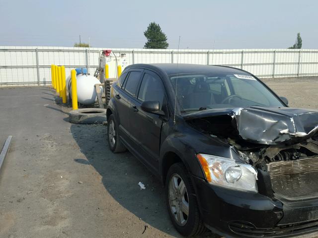 1B3HB48B37D108000 - 2007 DODGE CALIBER SX BLACK photo 1