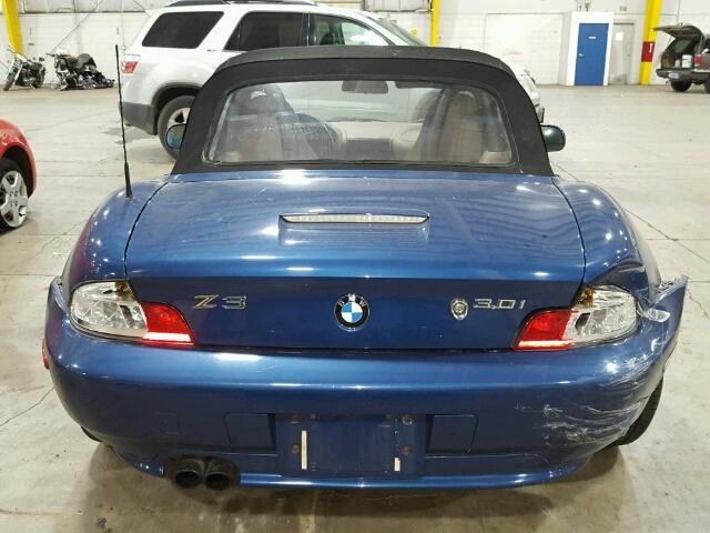 WBACN53441LJ56629 - 2001 BMW Z3 3.0 BLUE photo 6