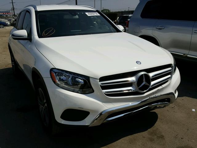 WDC0G4JB3HF173050 - 2017 MERCEDES-BENZ GLC 300 WHITE photo 1