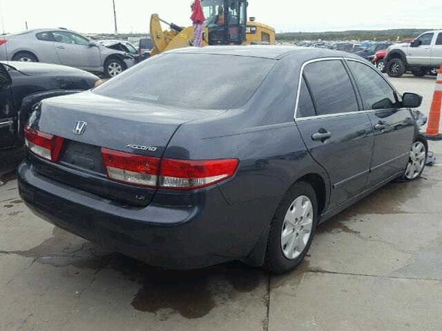 1HGCM563X4A092400 - 2004 HONDA ACCORD LX GRAY photo 4