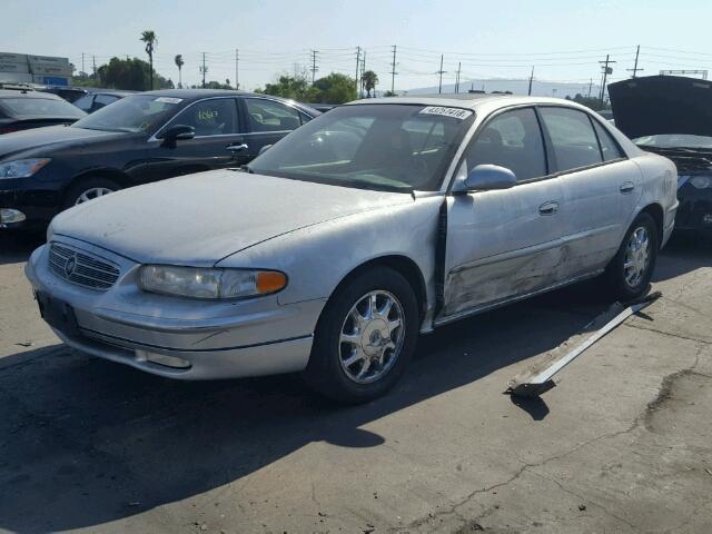 2G4WB55K821190936 - 2002 BUICK REGAL LS SILVER photo 2