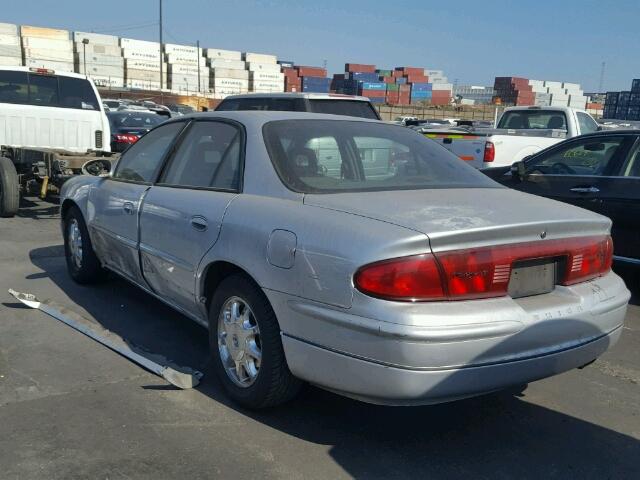 2G4WB55K821190936 - 2002 BUICK REGAL LS SILVER photo 3