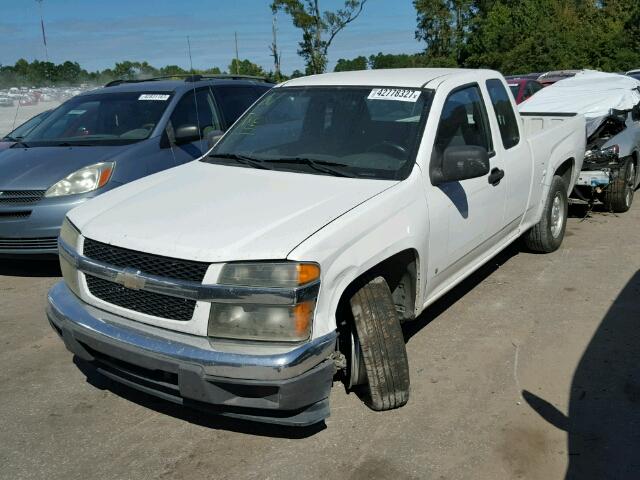 1GCCS196568322583 - 2006 CHEVROLET COLORADO WHITE photo 2