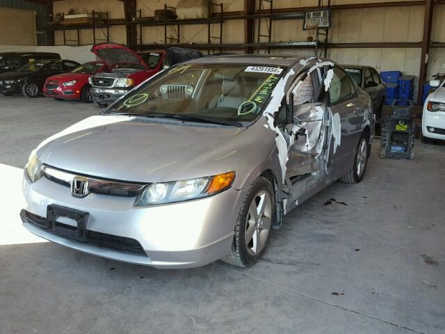 2HGFA16948H327903 - 2008 HONDA CIVIC EXL 银色 照片 2