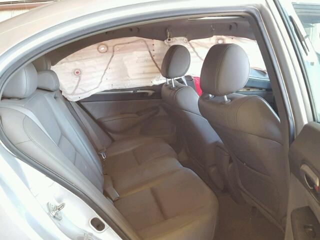 2HGFA16948H327903 - 2008 HONDA CIVIC EXL 银色 照片 6