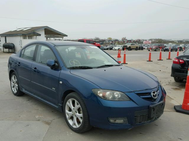 JM1BK323071619360 - 2007 MAZDA 3 S BLUE photo 1