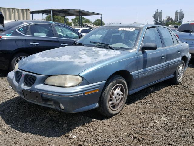 1G2NE52TXVC711453 - 1997 PONTIAC GRAND AM S 绿色 照片 2