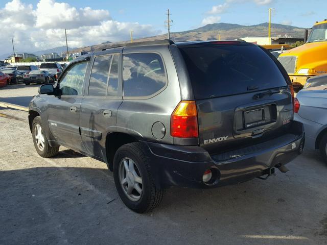 1GKDS13S052362327 - 2005 GMC ENVOY BLACK photo 3