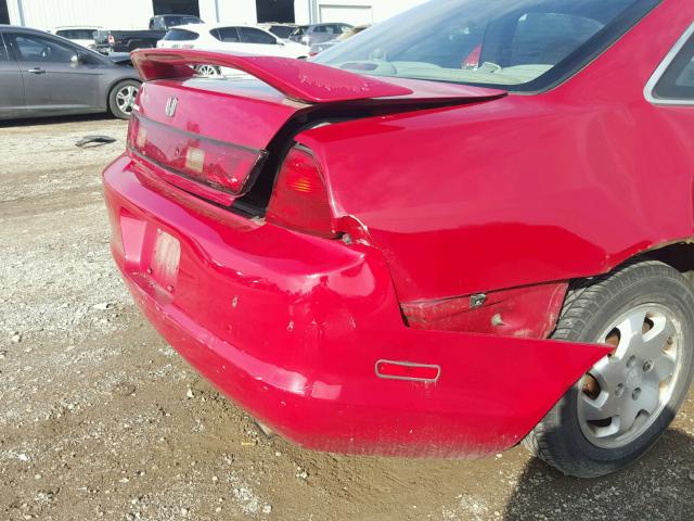 1HGCG325XYA029726 - 2000 HONDA ACCORD RED photo 9