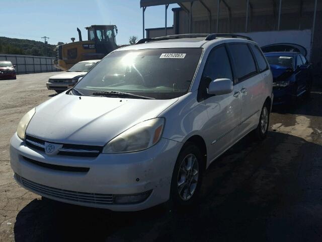 5TDZA22C74S157180 - 2004 TOYOTA SIENNA WHITE photo 2