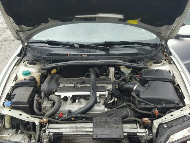 YV1RS592072610573 - 2007 VOLVO S60 2.5T SILVER photo 7
