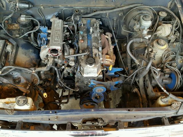 JT4RN93P2M5029367 - 1991 TOYOTA PICKUP 1/2 BLUE photo 7