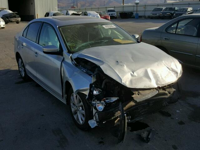 3VWDP7AJ5DM414775 - 2013 VOLKSWAGEN JETTA SE Gümüş foto 1