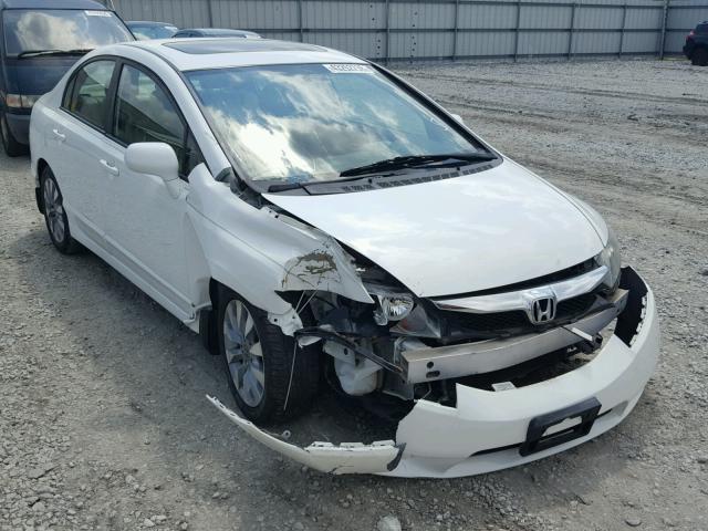 19XFA16989E036493 - 2009 HONDA CIVIC EXL 白色 照片 1