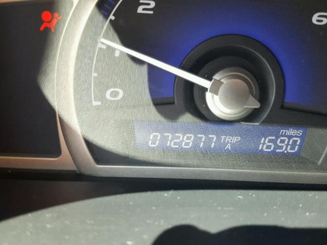 19XFA16989E036493 - 2009 HONDA CIVIC EXL 白色 照片 8