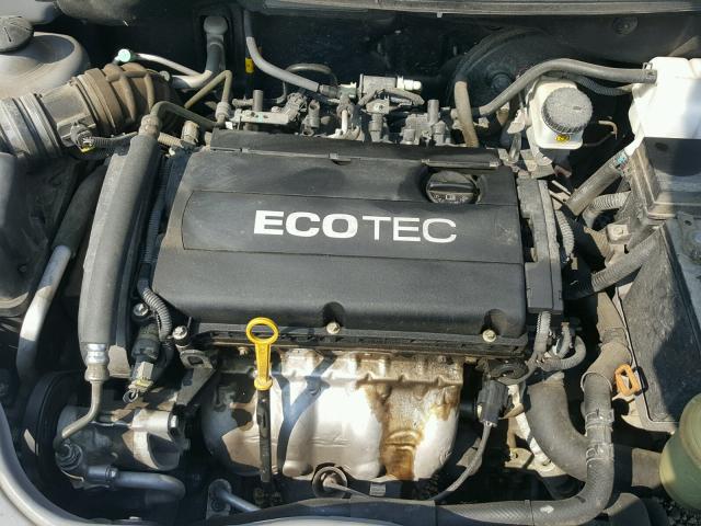 KL1TD5DE6BB224876 - 2011 CHEVROLET AVEO LS GRAY photo 7