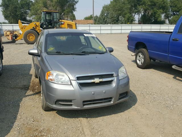KL1TD5DE6BB224876 - 2011 CHEVROLET AVEO LS GRAY photo 9