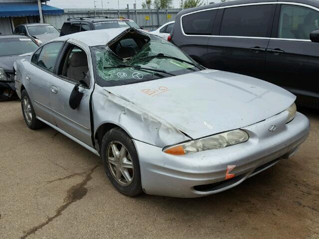 1G3NL52F54C174100 - 2004 OLDSMOBILE ALERO SILVER photo 1