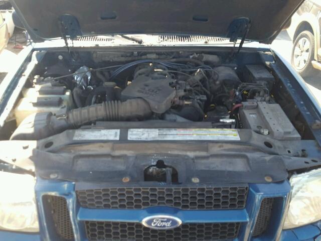 1FMZU77E42UB98093 - 2002 FORD EXPLORER S 绿色 照片 7