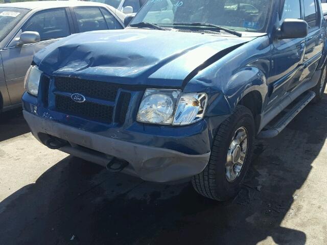 1FMZU77E42UB98093 - 2002 FORD EXPLORER S 绿色 照片 9