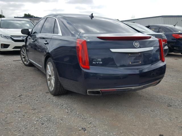 2G61P5S35D9125899 - 2013 CADILLAC XTS LUXURY BLUE photo 3