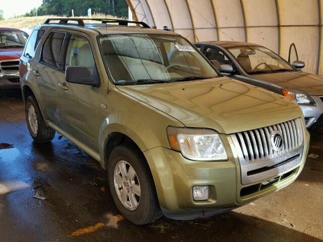 4M2CU81G29KJ18669 - 2009 MERCURY MARINER GREEN photo 1