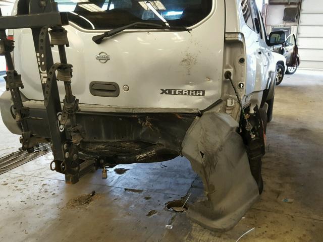 5N1ED28Y61C596002 - 2001 NISSAN XTERRA XE SILVER photo 9