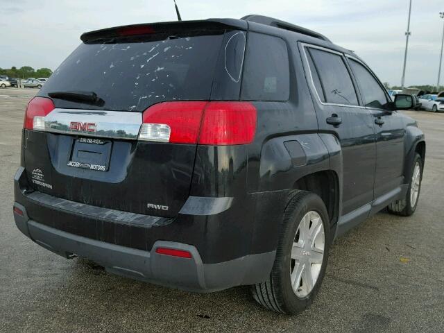 2GKFLVEK5C6233123 - 2012 GMC TERRAIN SL BLACK photo 4