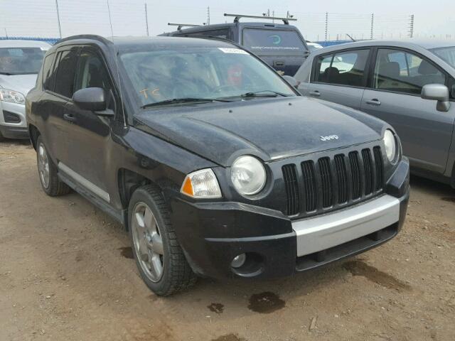 1J8FF57W27D346028 - 2007 JEEP COMPASS LI BLACK photo 1