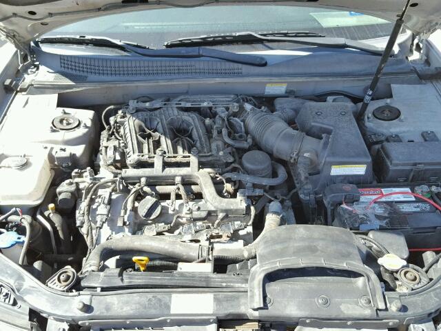 5NPEU46F06H010939 - 2006 HYUNDAI SONATA SILVER photo 7