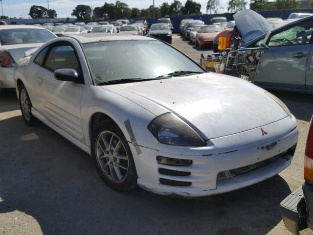 4A3AC54L4YE084767 - 2000 MITSUBISHI ECLIPSE GT WHITE photo 1