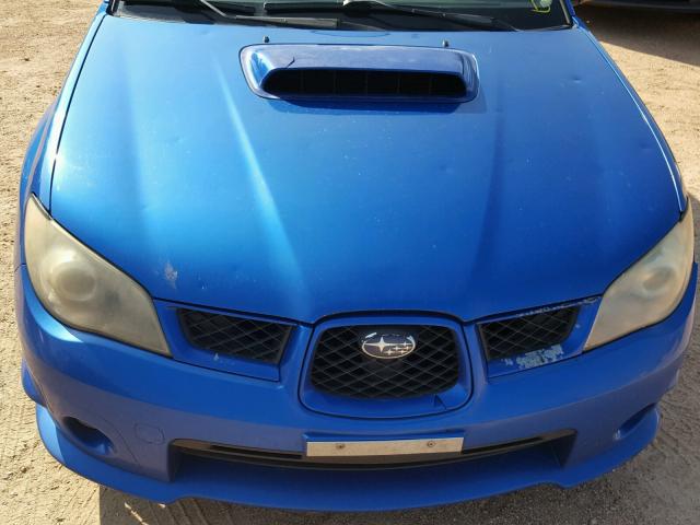 JF1GD79616G523682 - 2006 SUBARU IMPREZA WR BLUE photo 9