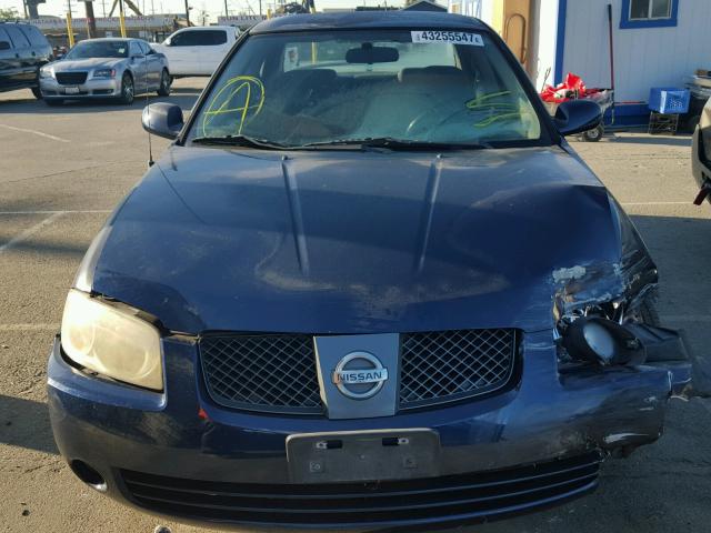 3N1CB51D46L525034 - 2006 NISSAN SENTRA 1.8 BLUE photo 9