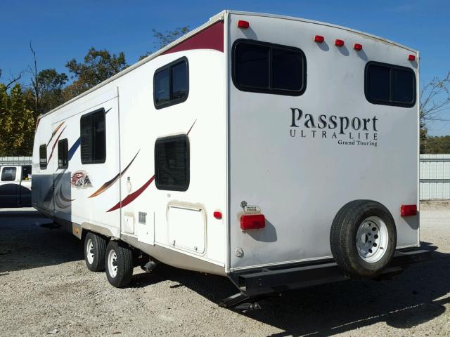4YDT2912XAT412564 - 2010 PASSPORT ULTRA LITE WHITE photo 3