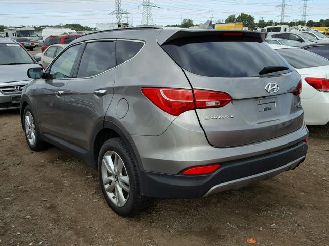 5XYZWDLA4GG324817 - 2016 HYUNDAI SANTA FE S GRAY photo 3