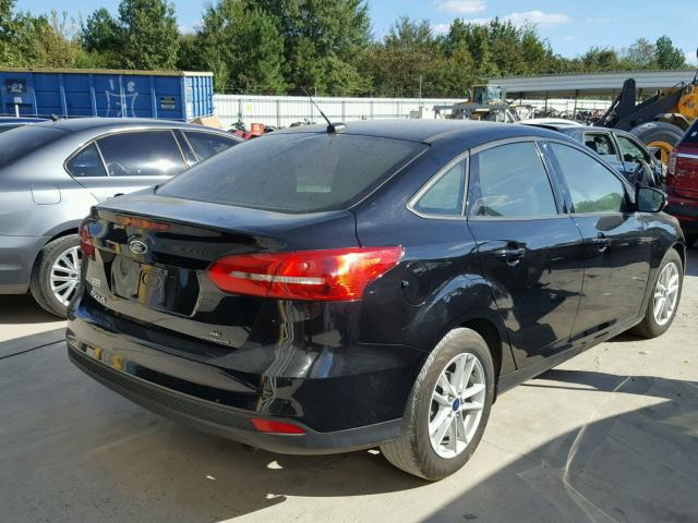 1FADP3F25GL222488 - 2016 FORD FOCUS BLACK photo 4