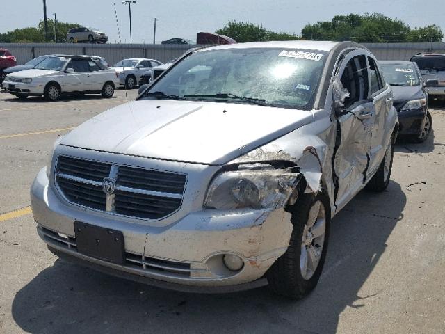 1B3CB3HA7BD120753 - 2011 DODGE CALIBER MA SILVER photo 2