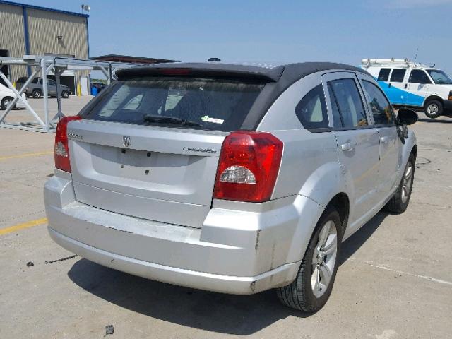 1B3CB3HA7BD120753 - 2011 DODGE CALIBER MA SILVER photo 4