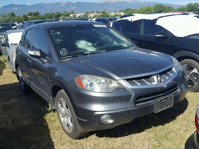 5J8TB182X8A008505 - 2008 ACURA RDX GRAY photo 1