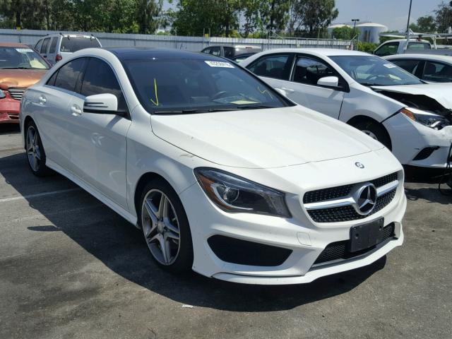 WDDSJ4EB6EN111482 - 2014 MERCEDES-BENZ CLA 250 WHITE photo 1