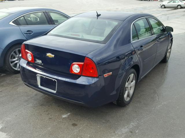 1G1ZC5E11BF358276 - 2011 CHEVROLET MALIBU 1LT BLUE photo 4