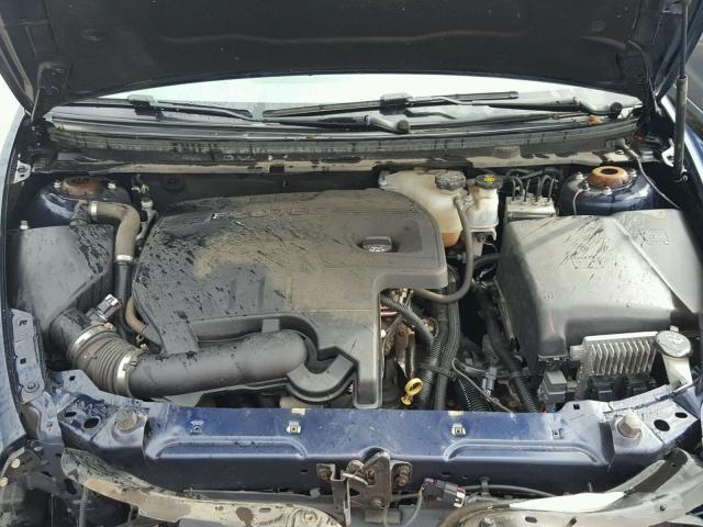 1G1ZC5E11BF358276 - 2011 CHEVROLET MALIBU 1LT BLUE photo 7