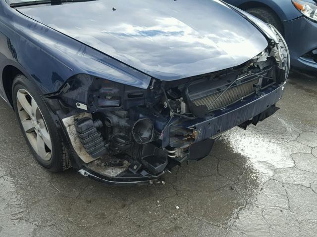 1G1ZC5E11BF358276 - 2011 CHEVROLET MALIBU 1LT BLUE photo 9