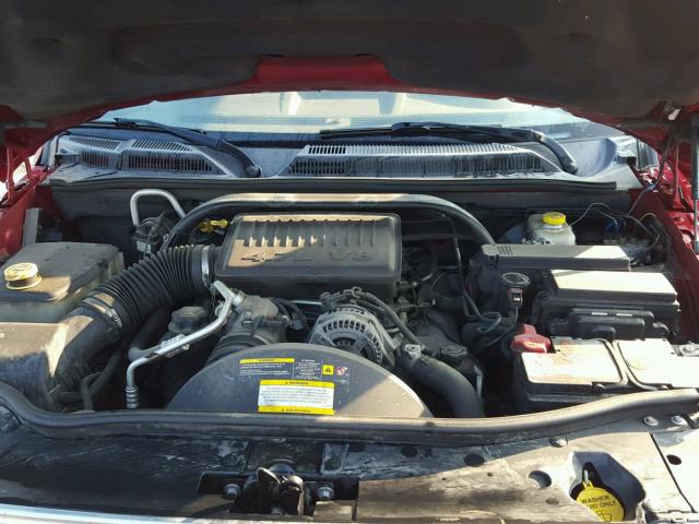 1J8HG58N36C246911 - 2006 JEEP COMMANDER Qırmızı foto 7