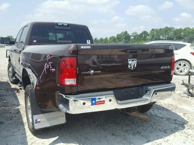 3C63RRHL9FG616801 - 2015 RAM 3500 SLT BROWN photo 3