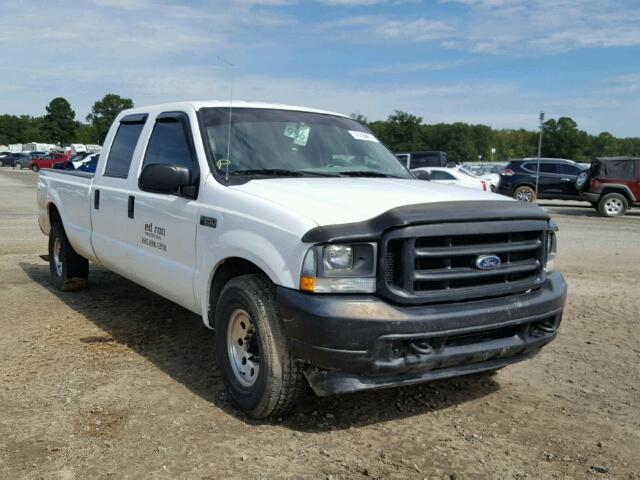 1FTNW20L14EB28475 - 2004 FORD F250 SUPER WHITE photo 1