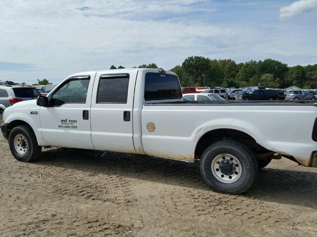 1FTNW20L14EB28475 - 2004 FORD F250 SUPER WHITE photo 9