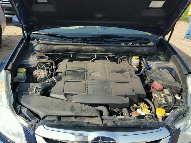 4S4BRDKC6B2354525 - 2011 SUBARU OUTBACK 3. BLUE photo 7